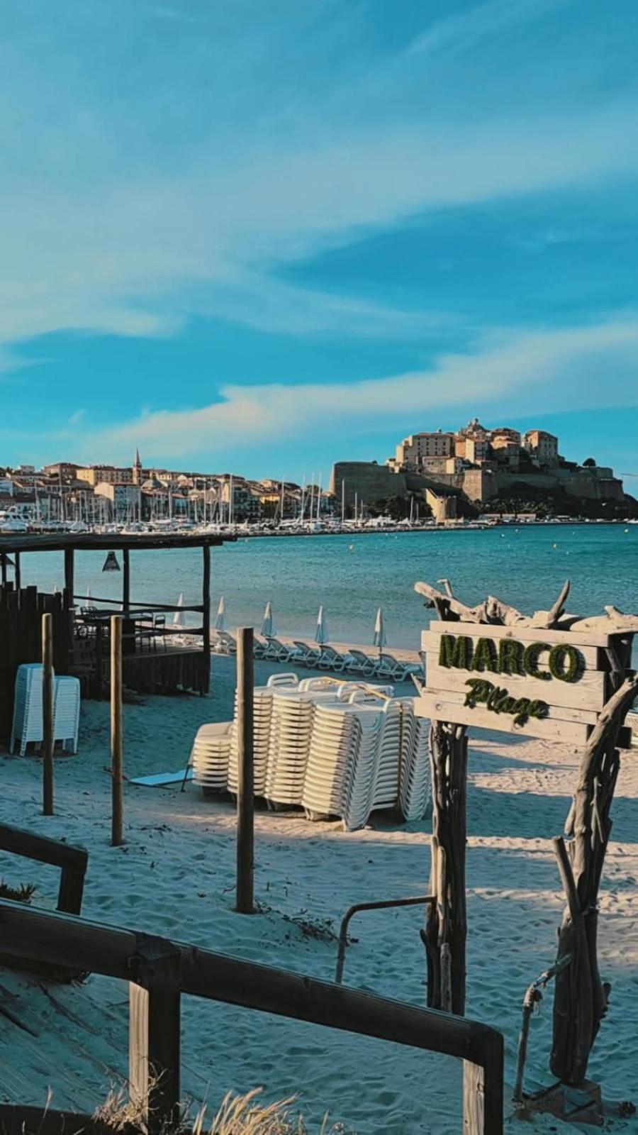 Studio proche de la mer Calvi  Eksteriør bilde